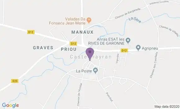 Localisation Castelmayran Bp - 82210