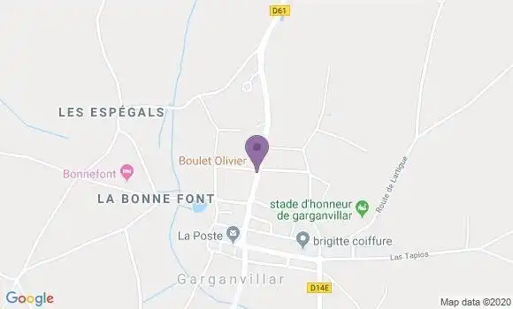 Localisation Garganvillar Ap - 82100