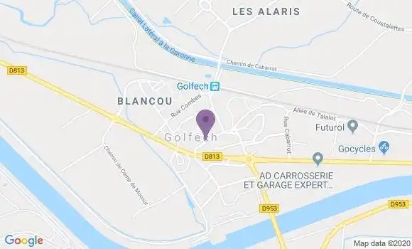Localisation Golfech Ap - 82400