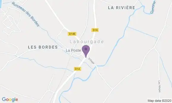 Localisation Labourgade Ap - 82100