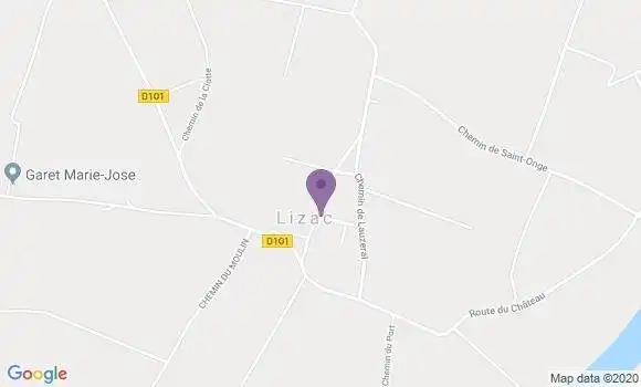 Localisation Lizac Ap - 82200