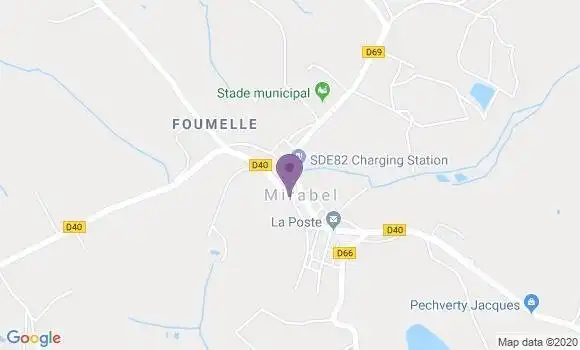 Localisation Mirabel Bp - 82440
