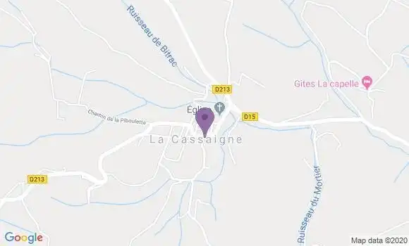 Localisation La Cassaigne Ap - 11270