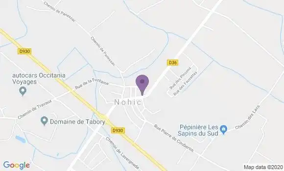 Localisation Nohic Bp - 82370