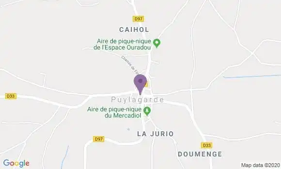 Localisation Puylagarde Bp - 82160
