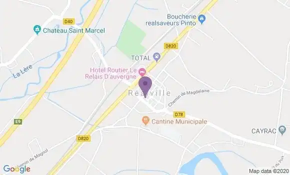 Localisation Realville Bp - 82440
