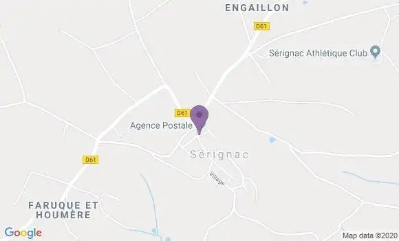 Localisation Serignac Ap - 82500