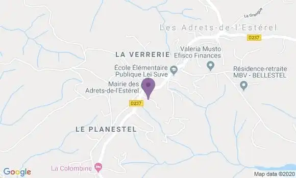 Localisation Les Adrets de L