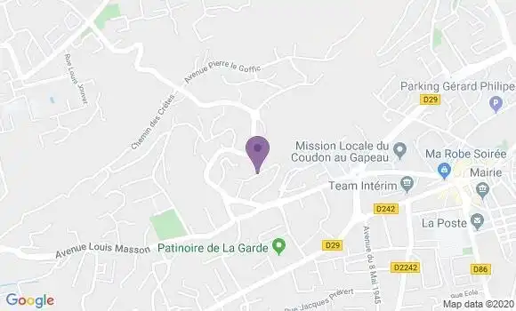 Localisation Aiguines Ap - 83630