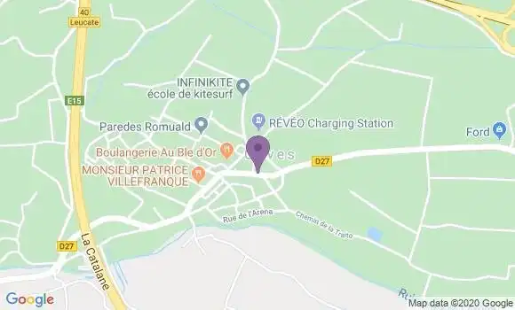 Localisation Caves Bp - 11510