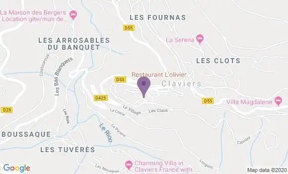 Localisation Claviers Bp - 83830