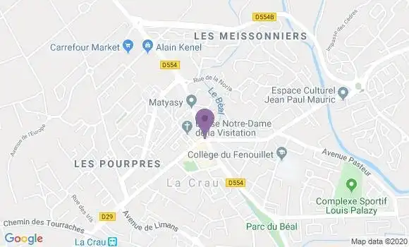 Localisation La Crau - 83260