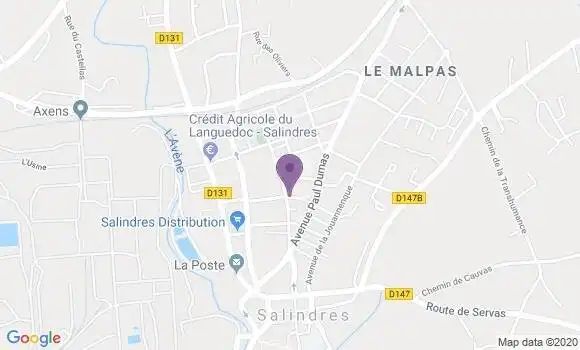 Localisation Mons Bp - 83440