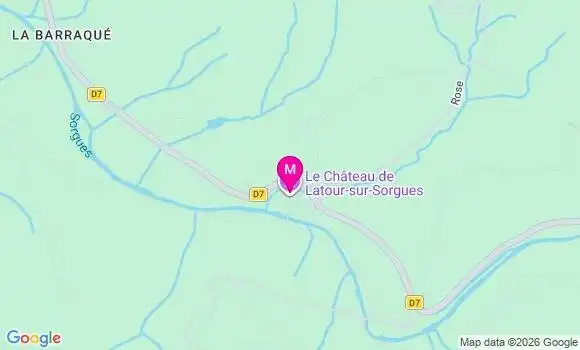 Localisation Marnhagues et Latour - 12540