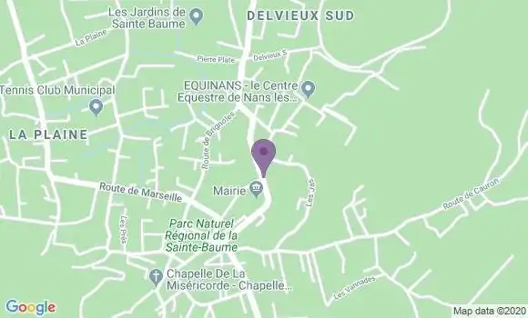 Localisation Nans les Pins Bp - 83860