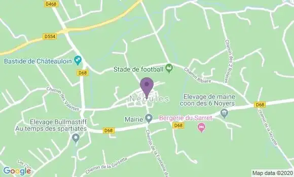 Localisation Neoules Bp - 83136