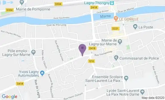 Localisation Plan de la Tour Bp - 83120