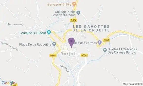 Localisation Ponteves Bp - 83670