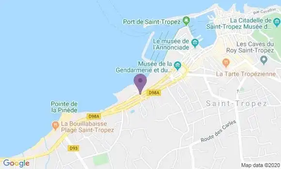 Localisation Ramatuelle Bp - 83350