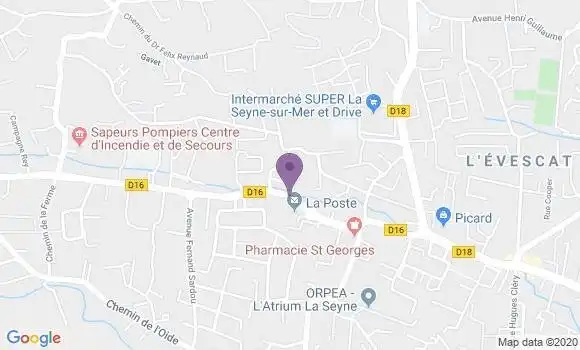 Localisation La Seyne sur Mer Principal - 83500