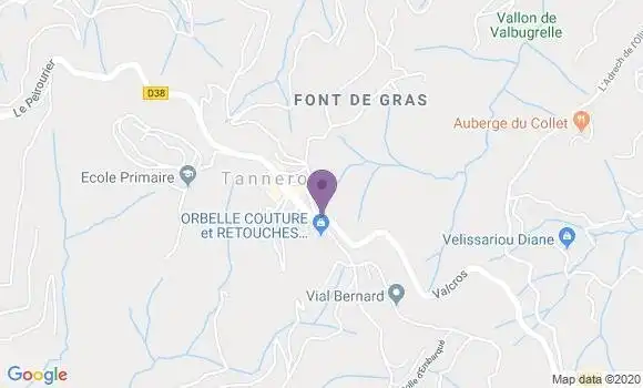 Localisation Tanneron Bp - 83440