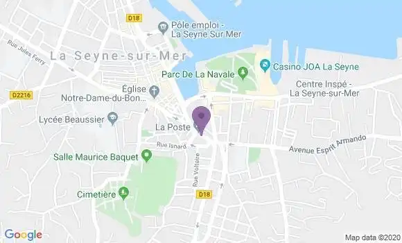 Localisation La Seyne sur Mer Garibaldi - 83500