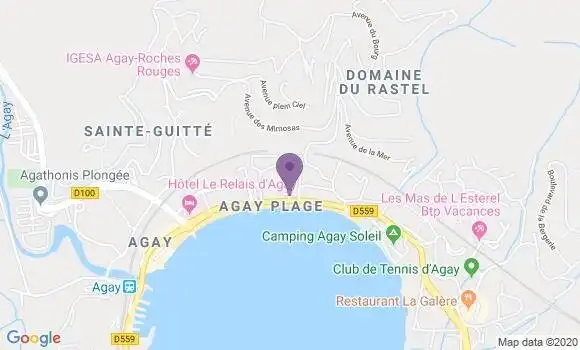 Localisation Agay - 83700
