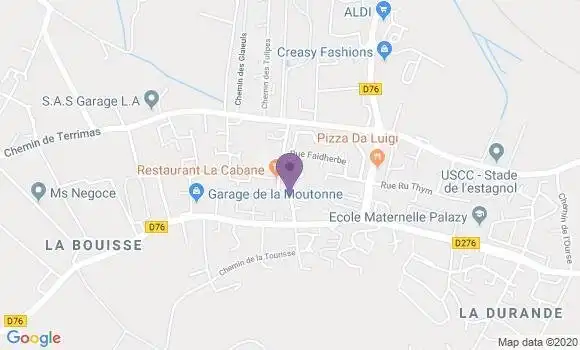 Localisation La Moutonne Bp - 83260