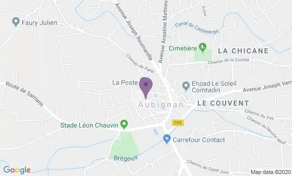 Localisation Aubignan Bp - 84810