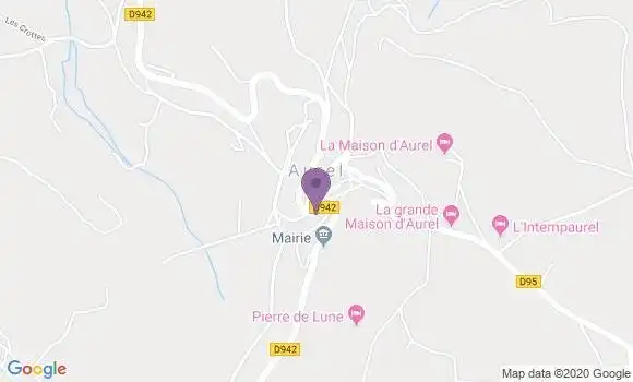 Localisation Aurel Ap - 84390