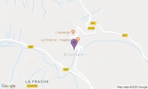 Localisation Brantes Ap - 84390