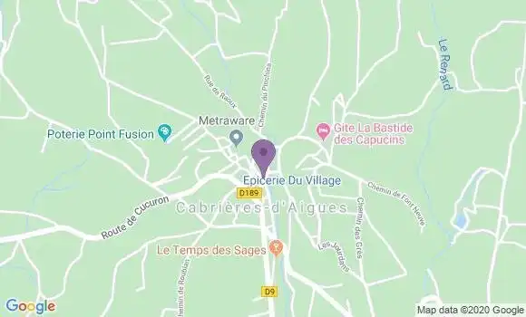 Localisation Cabrieres d