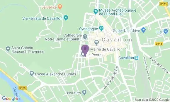Localisation Cavaillon - 84300