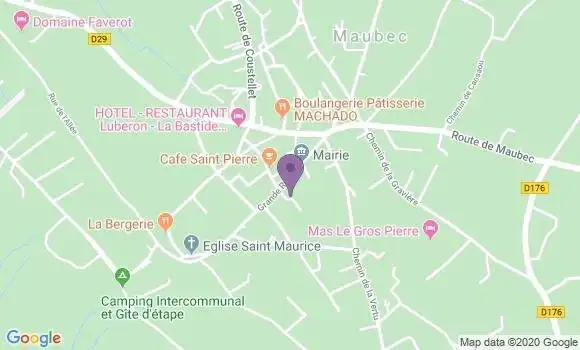 Localisation Cheval Blanc Bp - 84460