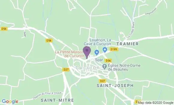 Localisation Cucuron Bp - 84160