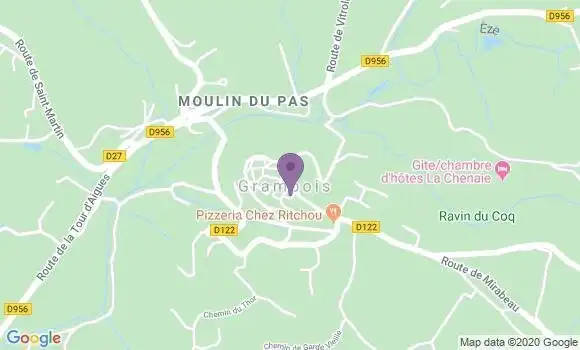 Localisation Grambois Bp - 84240
