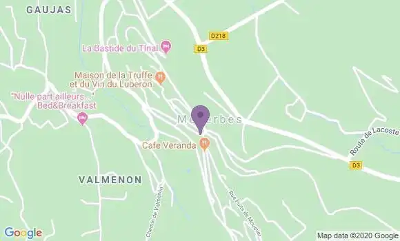 Localisation Menerbes Bp - 84560