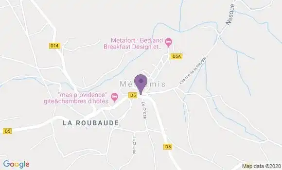 Localisation Methamis Bp - 84570