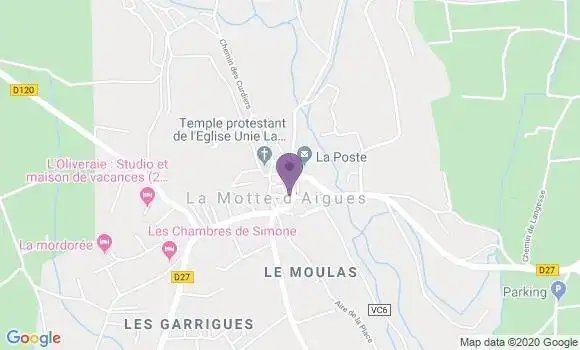 Localisation La Motte d