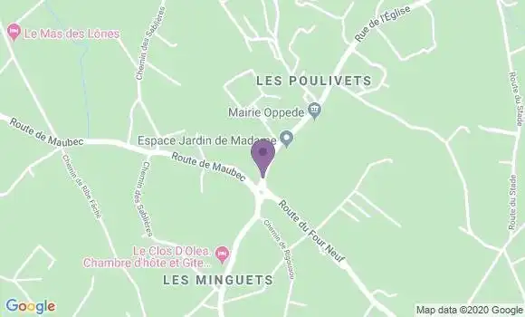 Localisation Oppede Bp - 84580