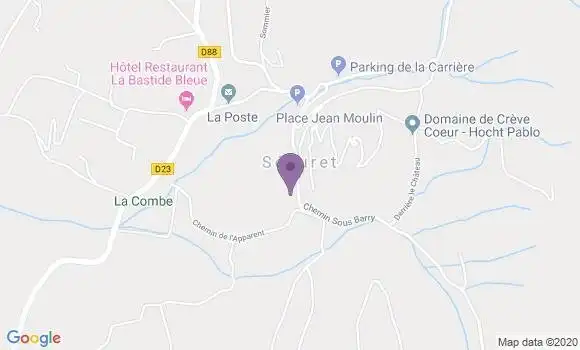 Localisation Rasteau Bp - 84110