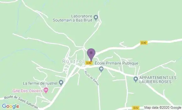 Localisation Rustrel Bp - 84400