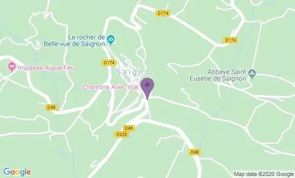 Localisation Saignon Bp - 84400