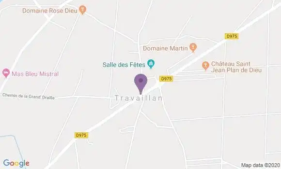 Localisation Travaillan Ap - 84850