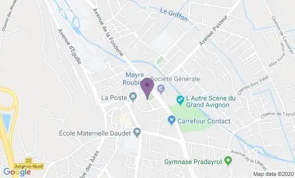 Localisation Vedene - 84270