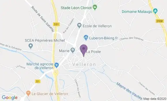 Localisation Velleron Bp - 84740
