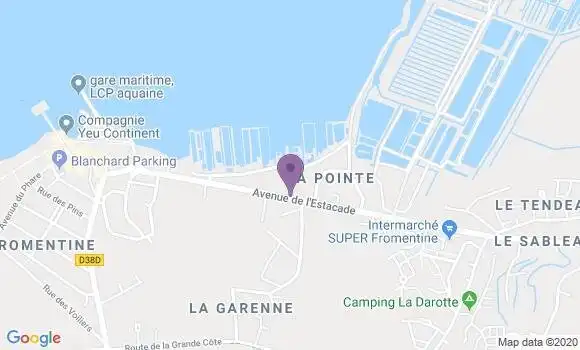 Localisation La Barre de Monts Bp - 85550
