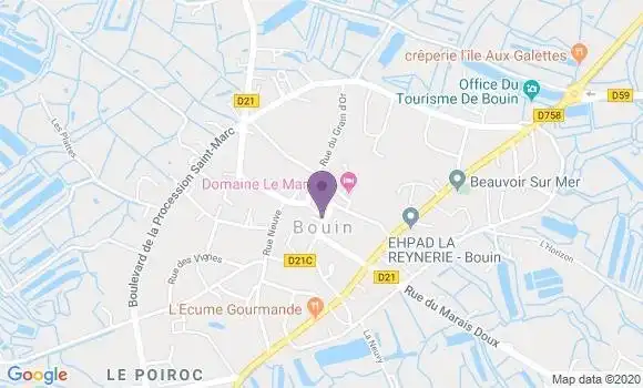Localisation Bouin Bp - 85230