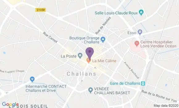 Localisation Challans - 85300