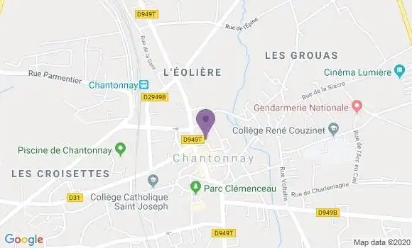Localisation Chantonnay - 85110